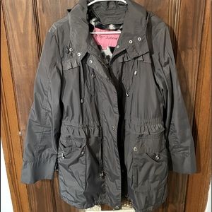 Betsey Johnson ~ Grey Anorak Hooded Parka